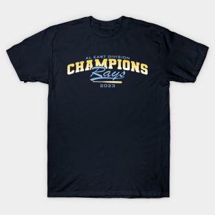 Rays AL EAST Division 2023 Champs T-Shirt